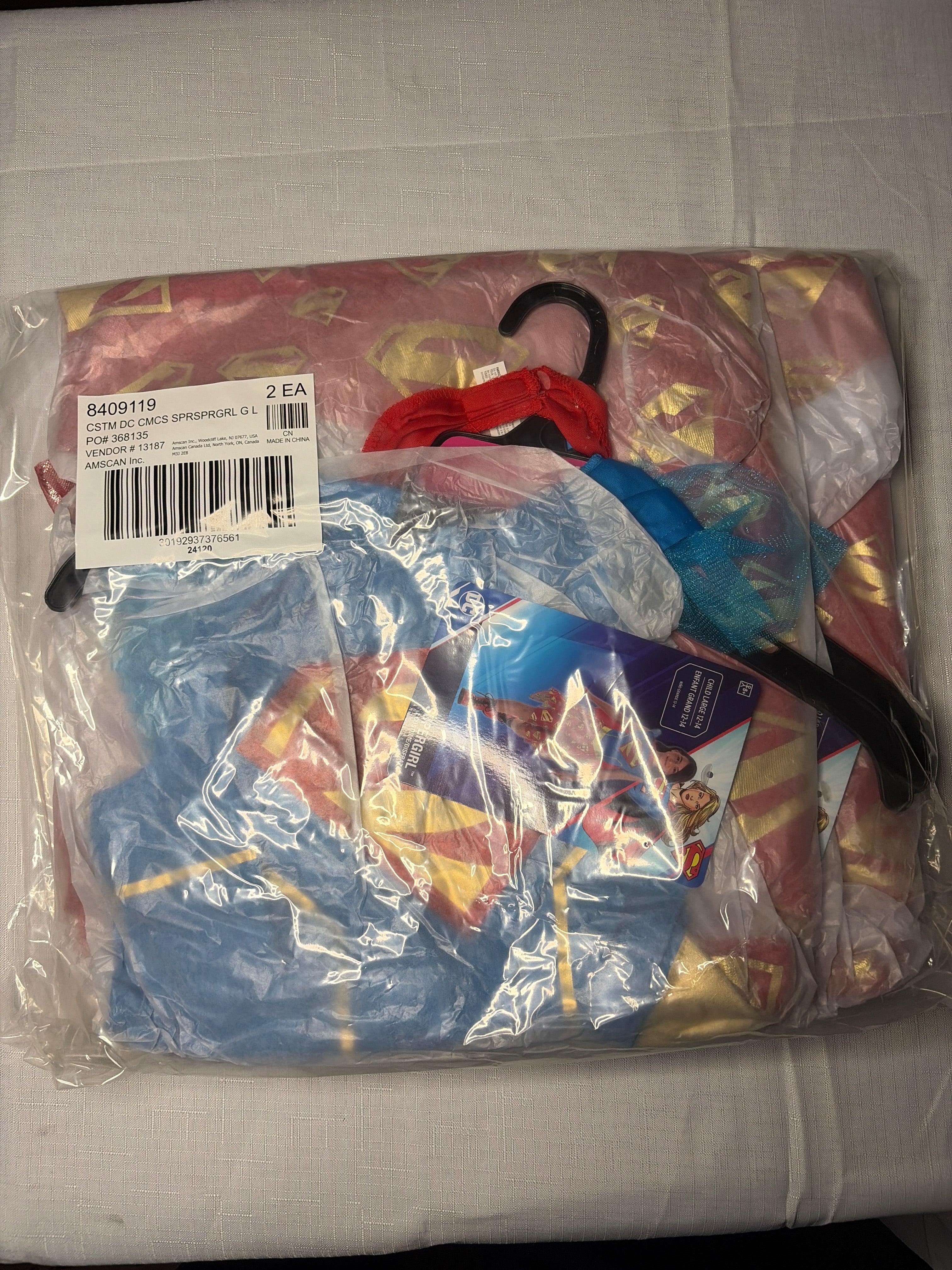 Supergirl Toddler Costume Dress & Cape