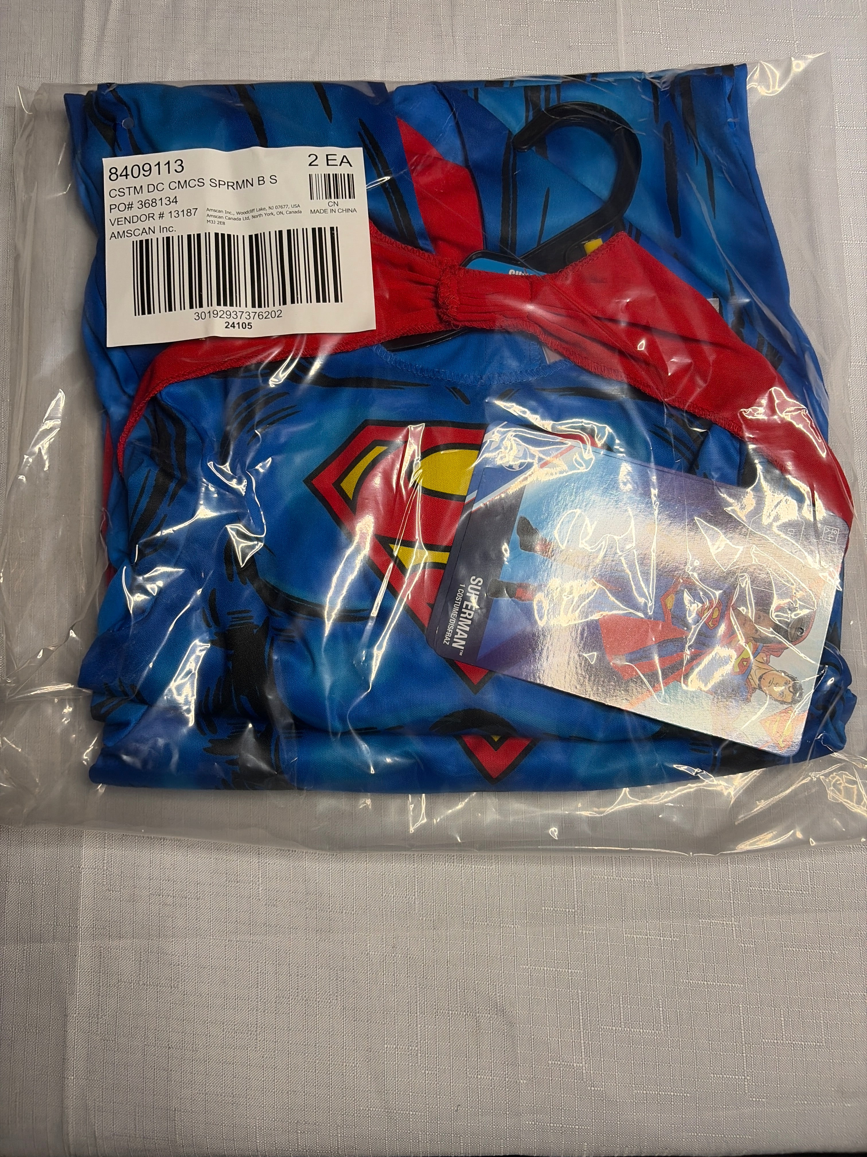 Boys' Classic Superman Halloween Costume