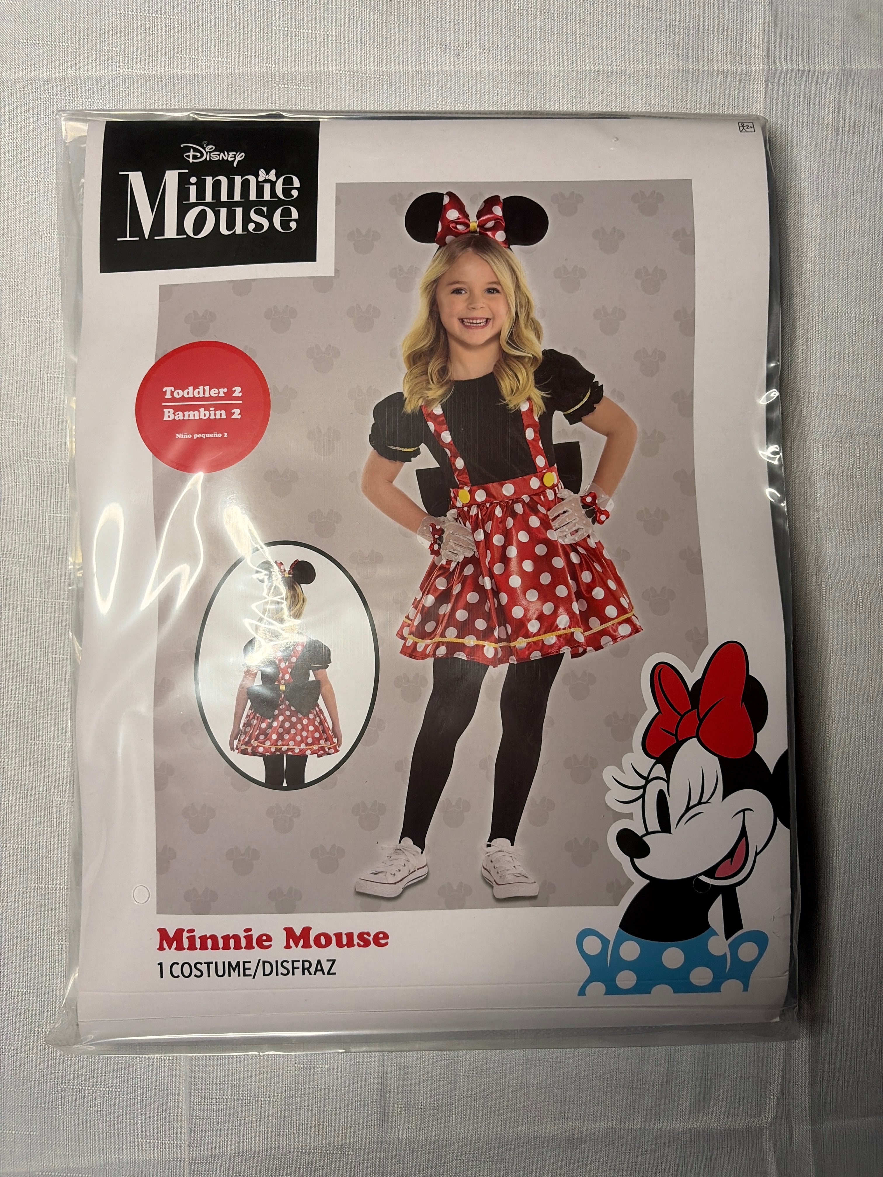 Disney Minnie Mouse Red Polka Dot Costume for Girls