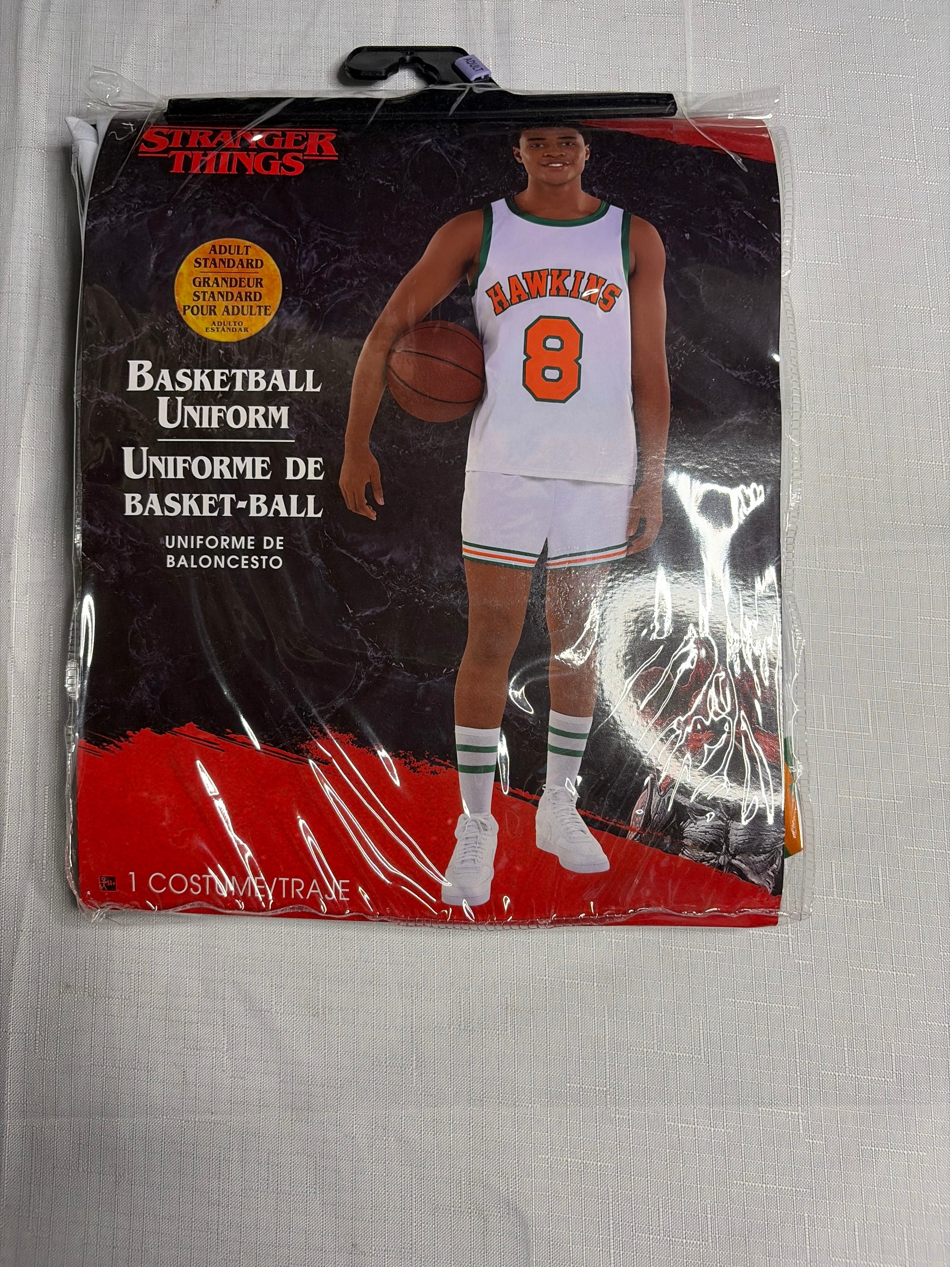 Men's Stranger Things Lucas Basketball Uniform Halloween Costume