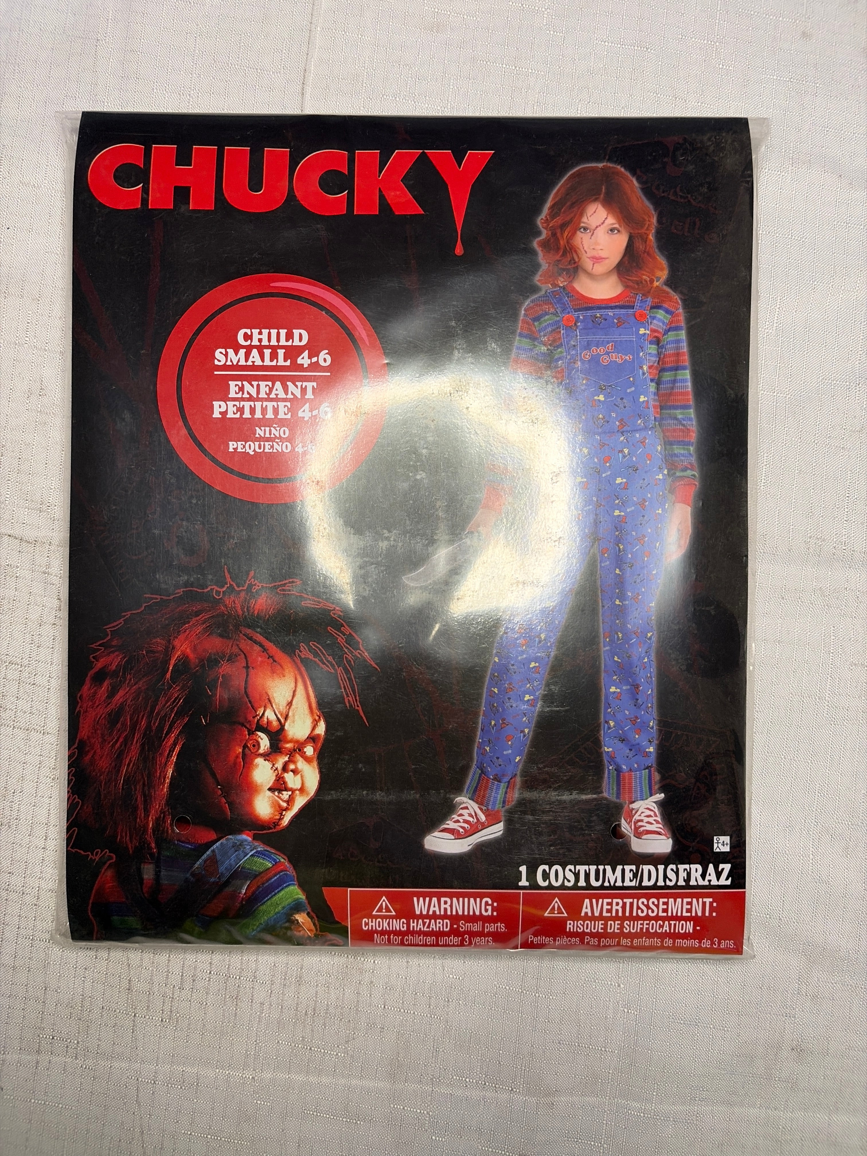 Universal Child's Play Chucky Halloween Costume for Kids - Child S (4-6)