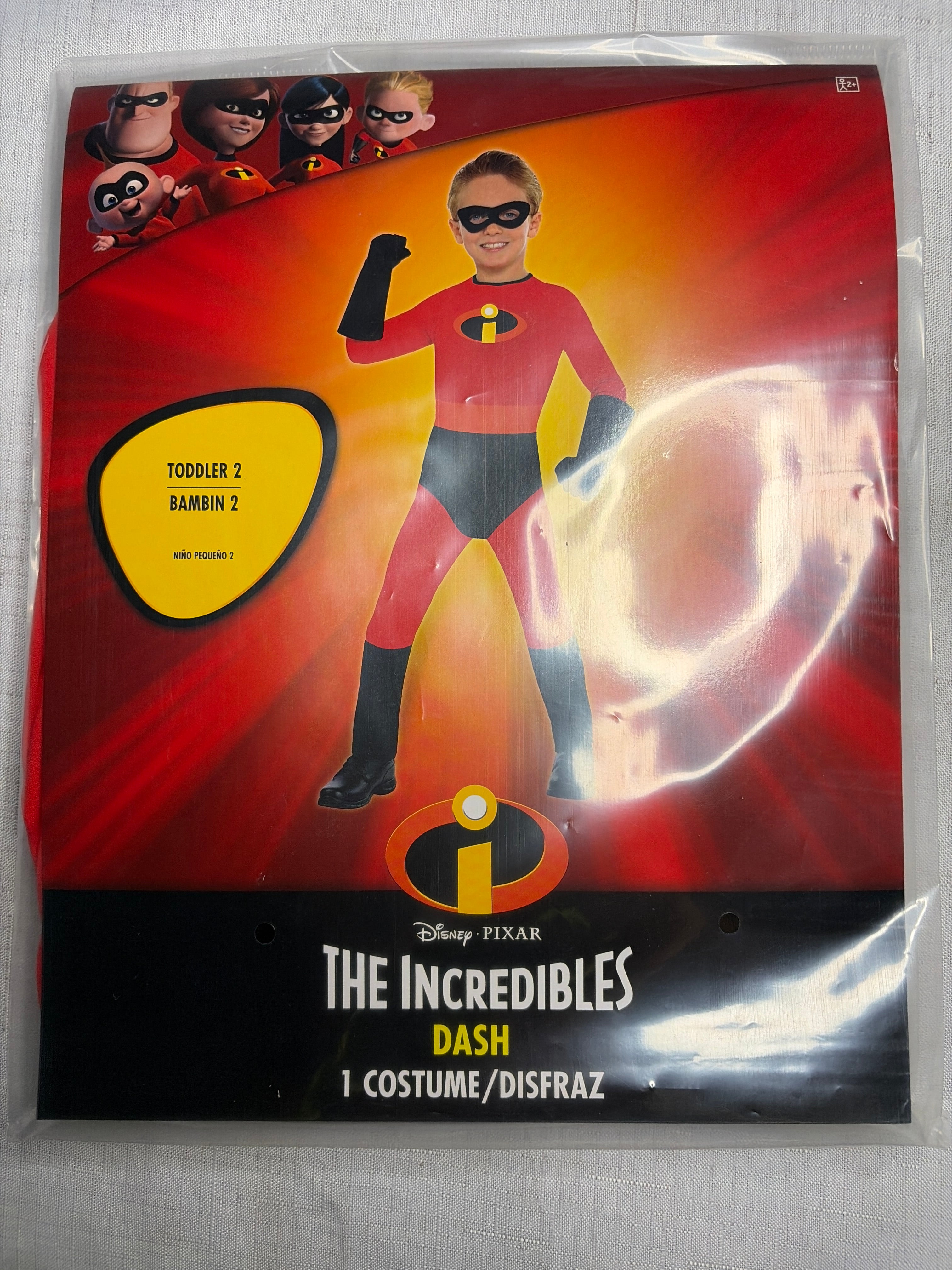 Disney Pixar The Incredibles Dash Costume for Kids - Halloween Superhero Outfit