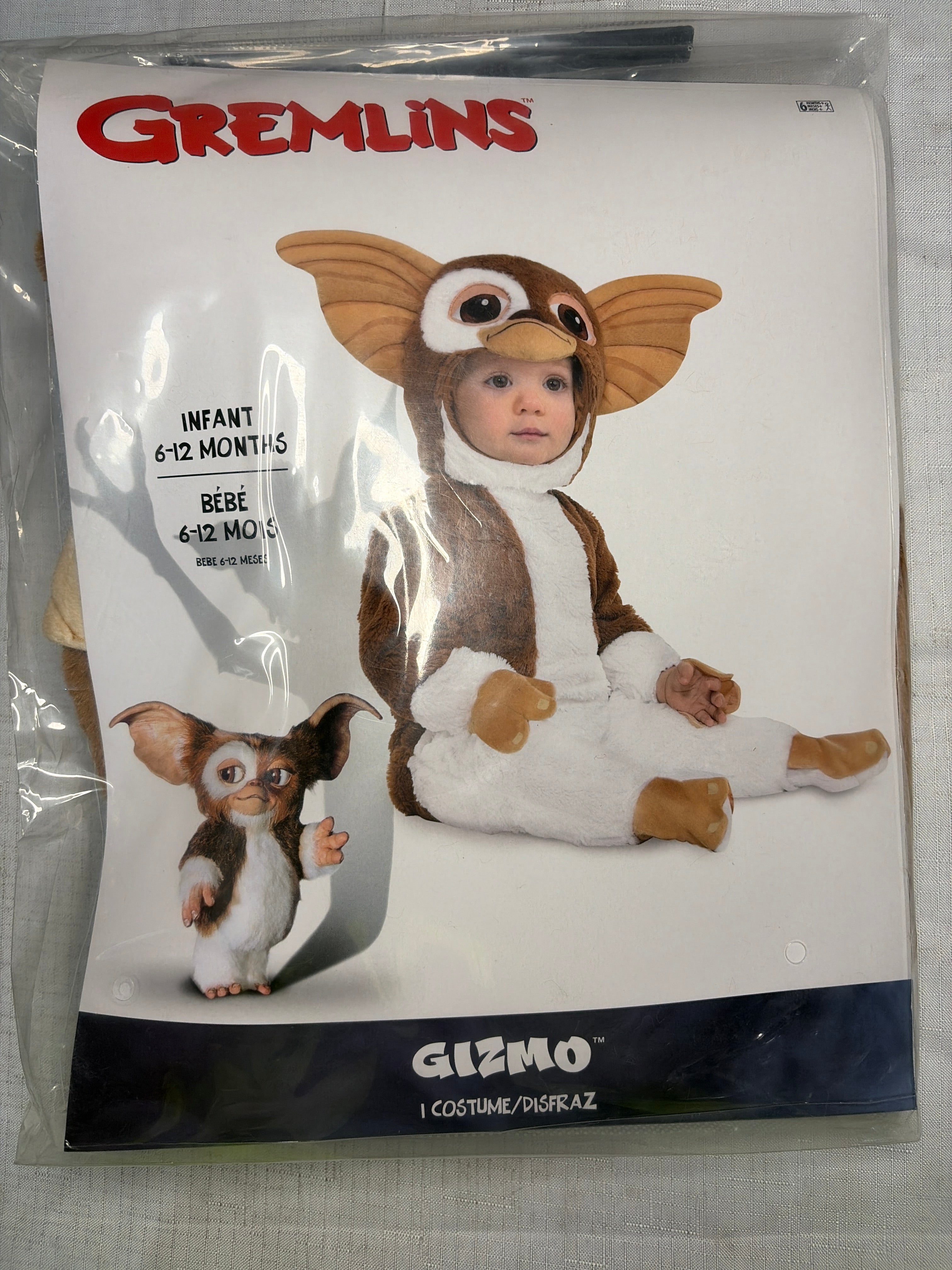 Infant Gremlins Gizmo Halloween Costume