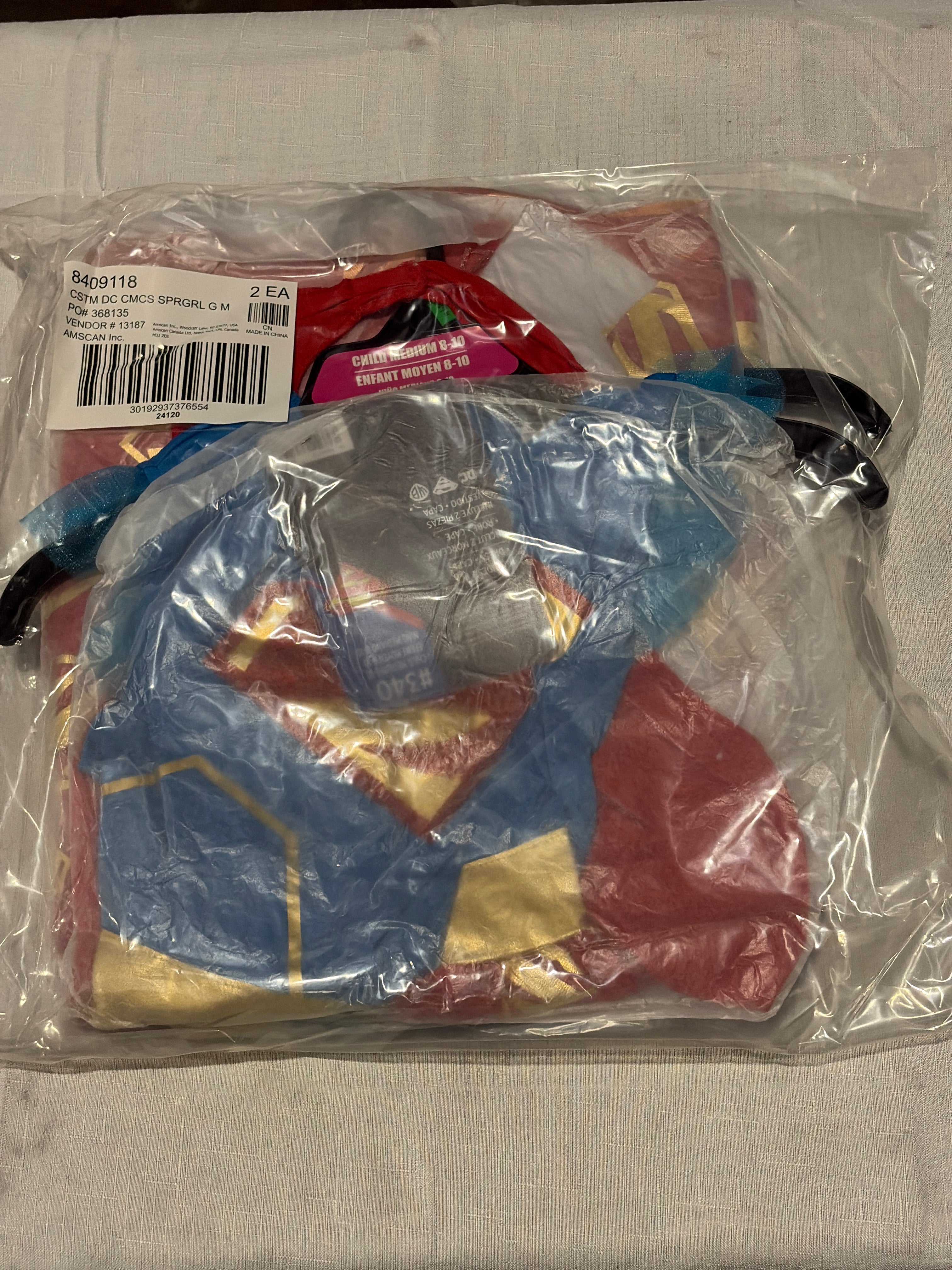 Supergirl Toddler Costume Dress & Cape