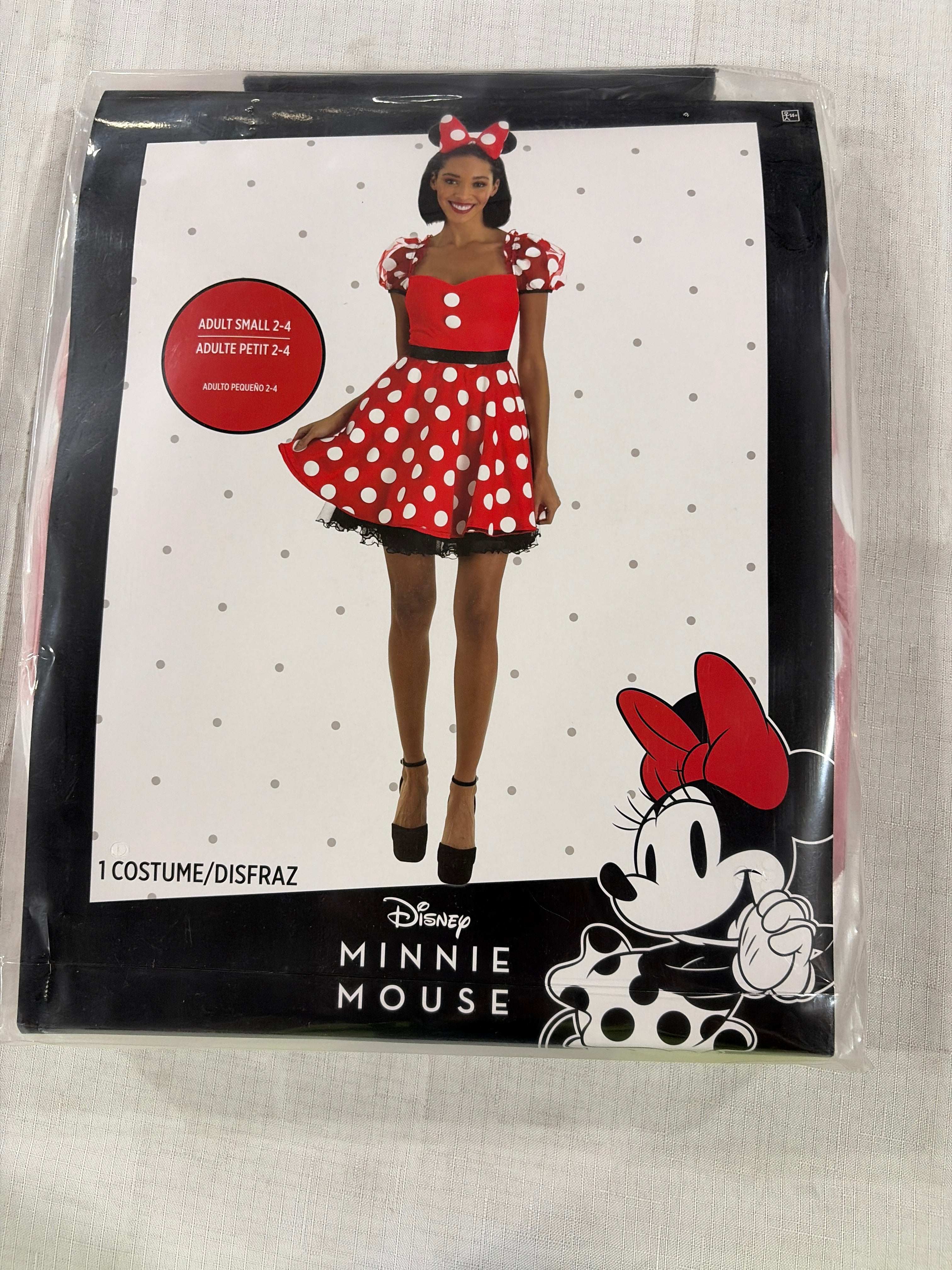 Women's Disney Minnie Mouse Halloween Costume with Headband