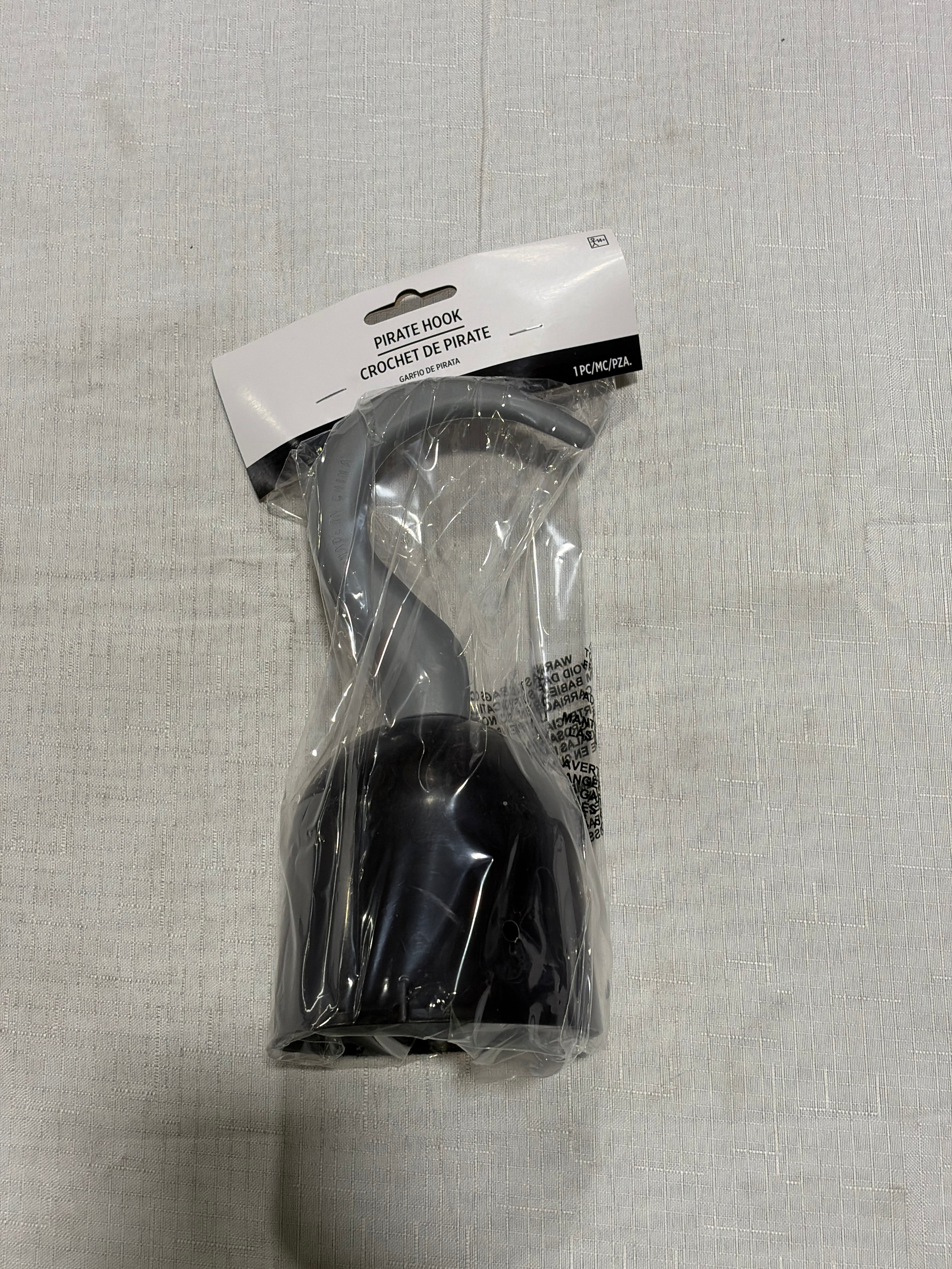 Classic Pirate Hook Costume Prop