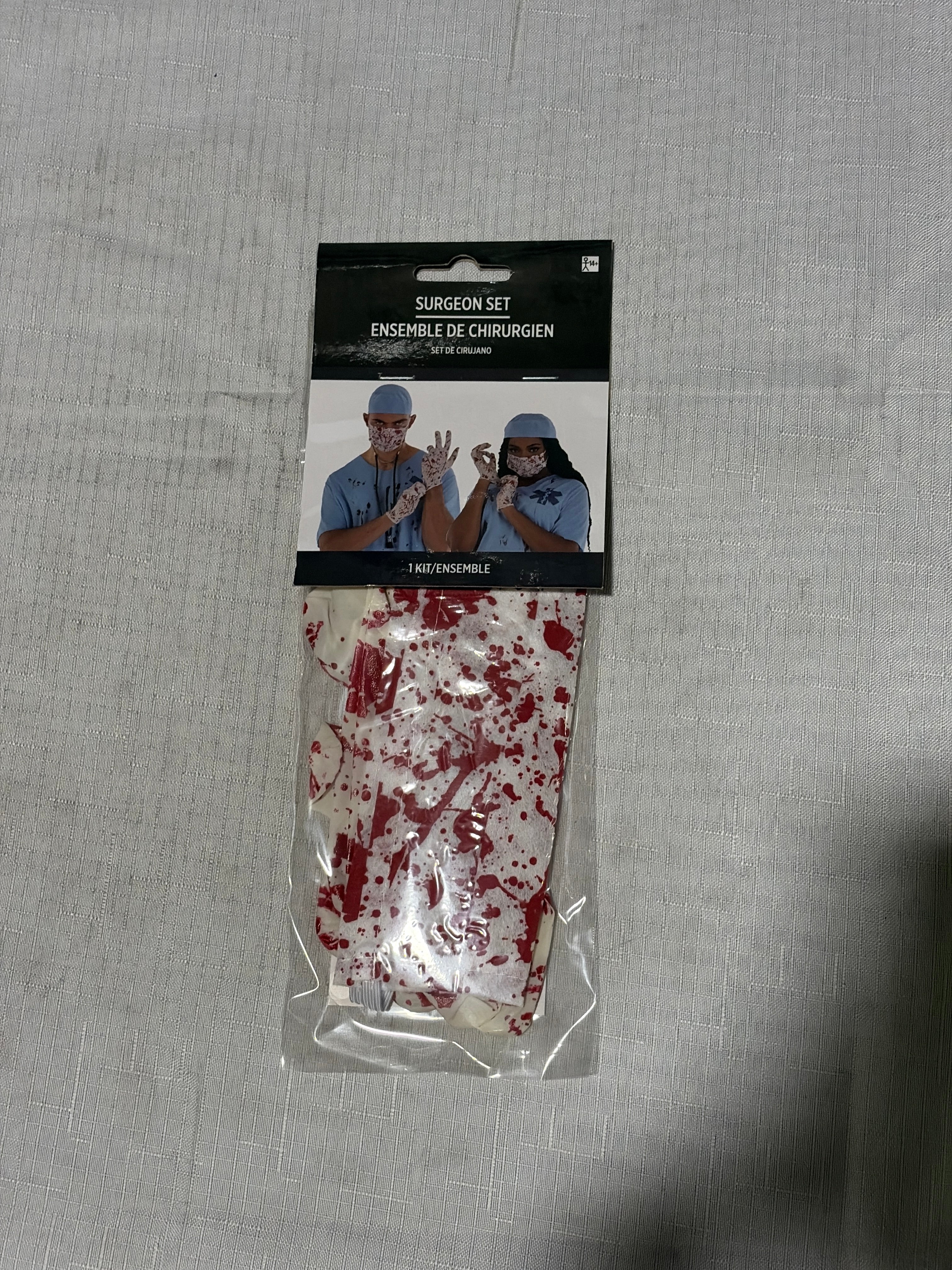 Bloody Surgeon Accessory Set for Halloween