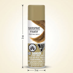 Shimmer Gold Hair Spray - Vibrant Team Spirit Color