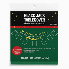 Deluxe Felt Blackjack Table Cover