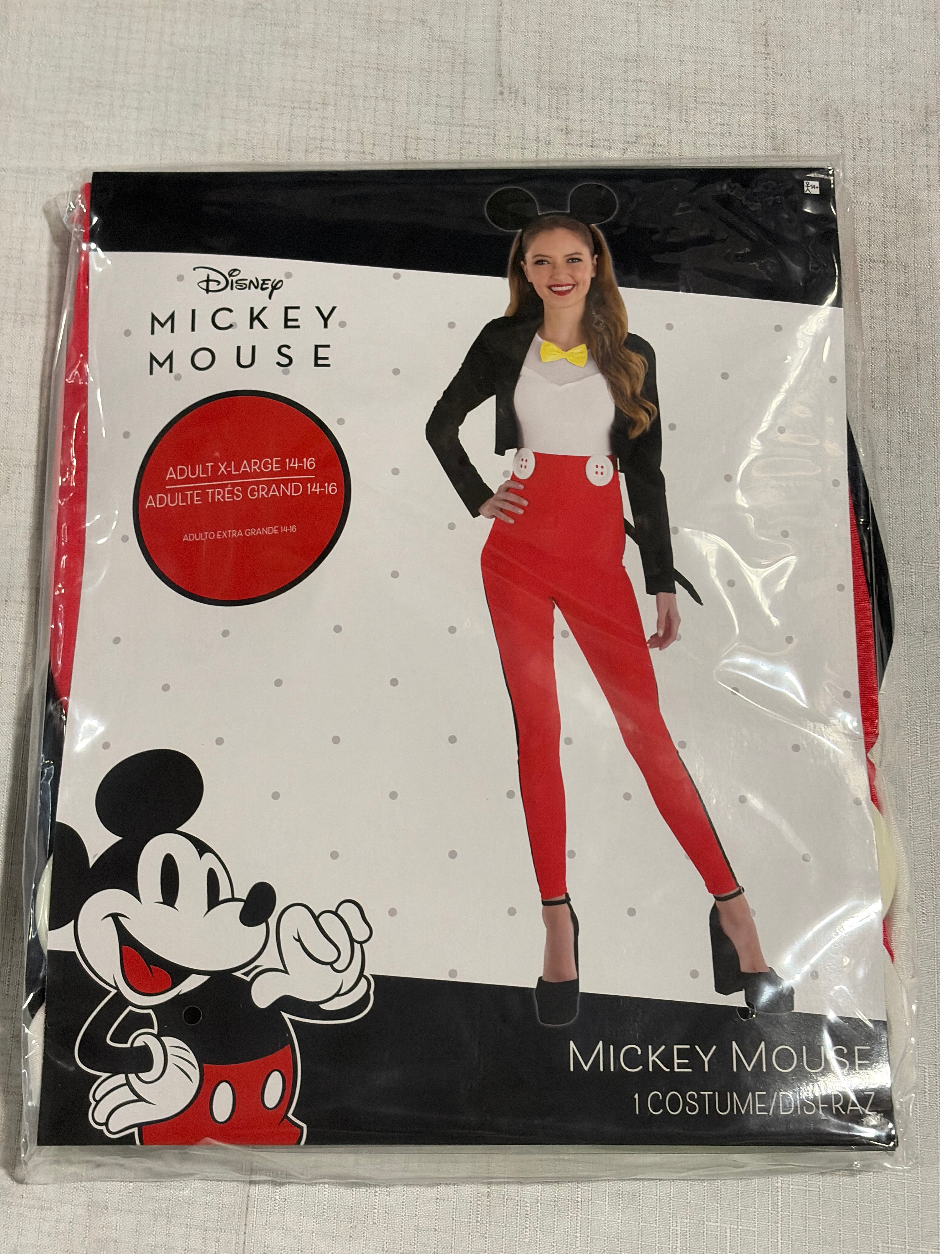 Women's Disney Mickey Mouse Halloween Costume