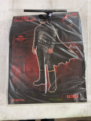 Men's The Batman Movie Costume with Cape & Mask - Halloween Edition
