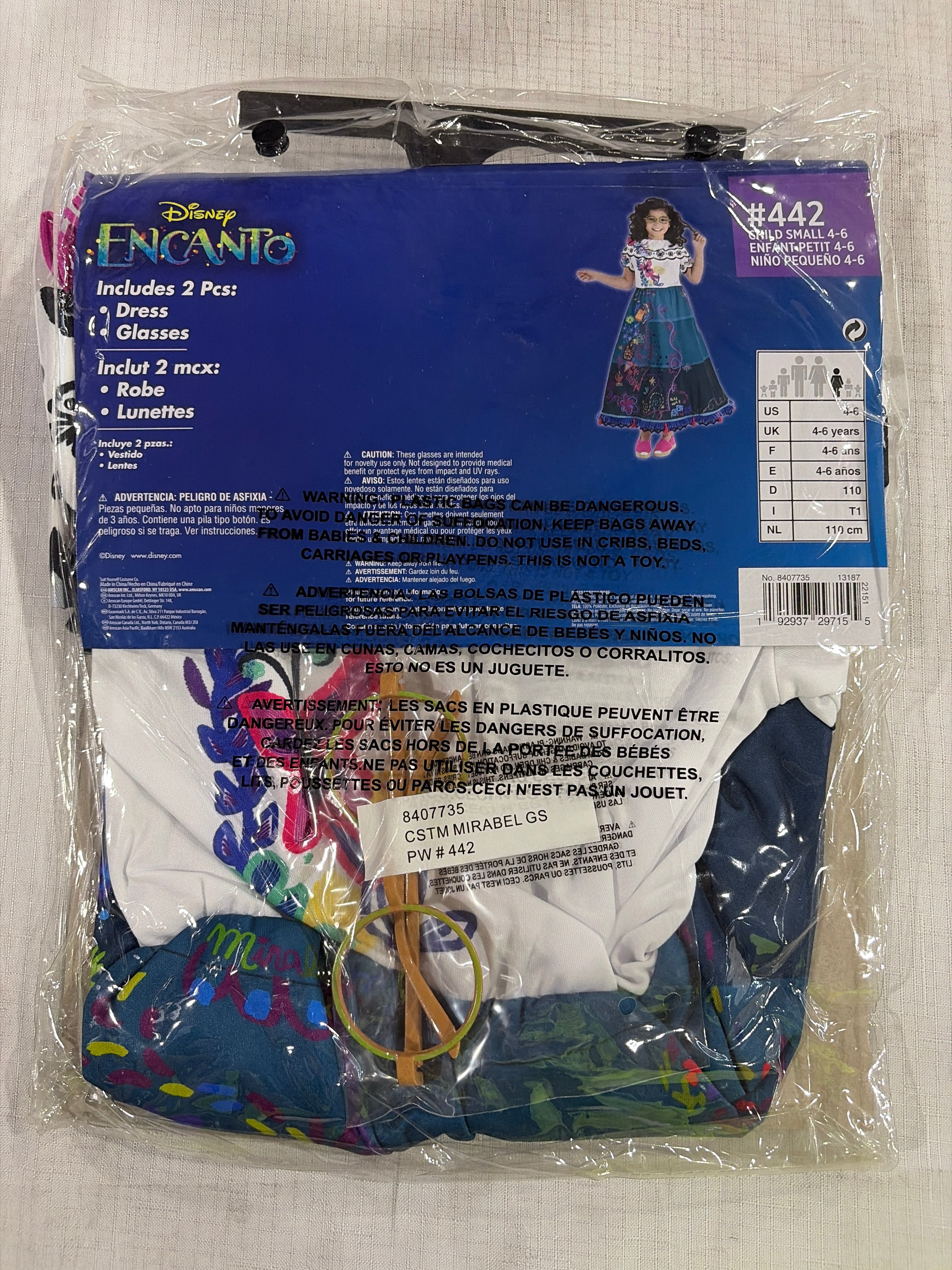 Enchanting Mirabel Costume for Girls - Disney's Encanto