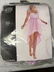 Enchanting Fairy Dress for Women - Knee-Length High-Low with Corset Bodice