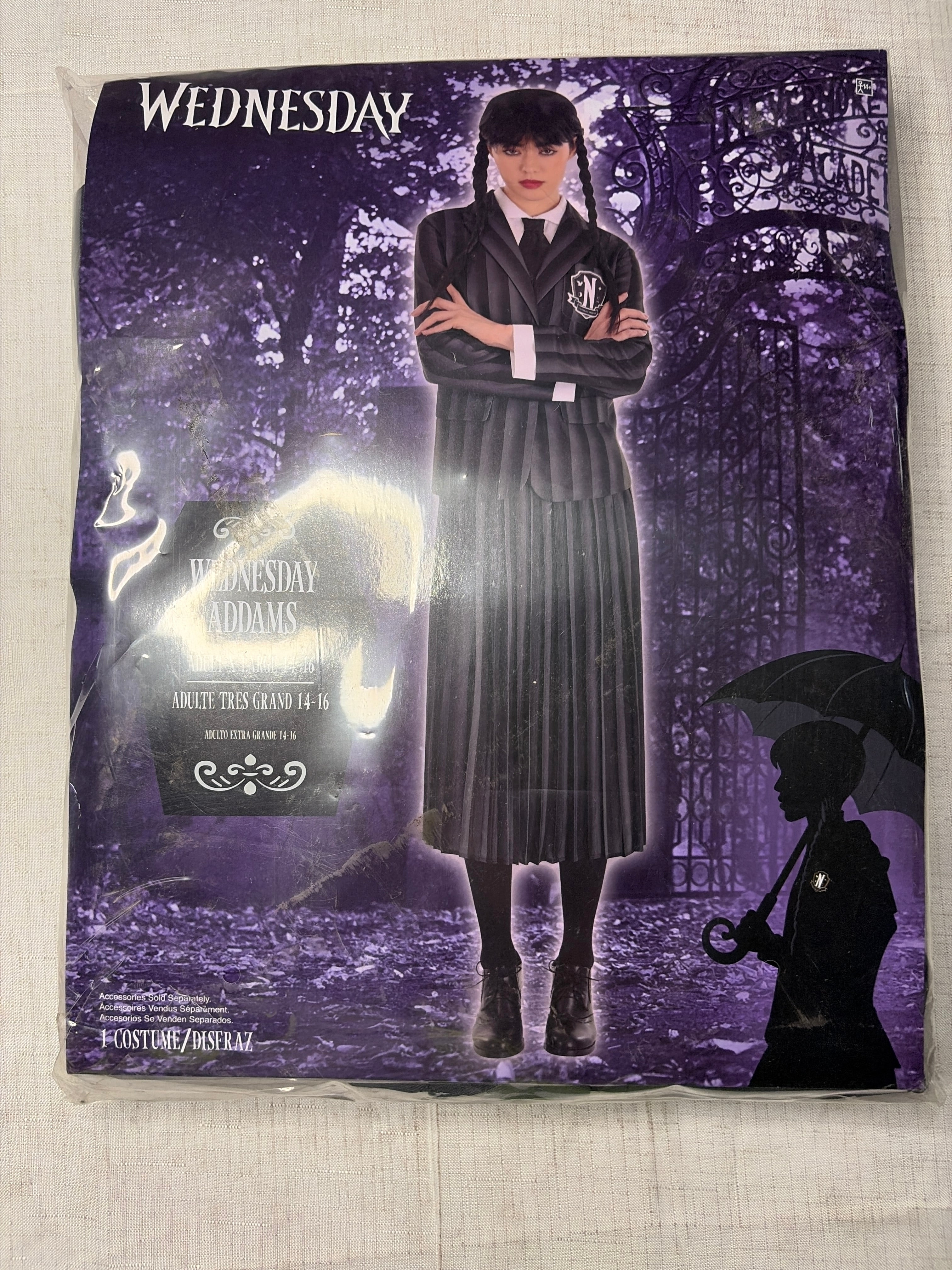 Women's Nevermore School Uniform Costume - Wednesday Edition
