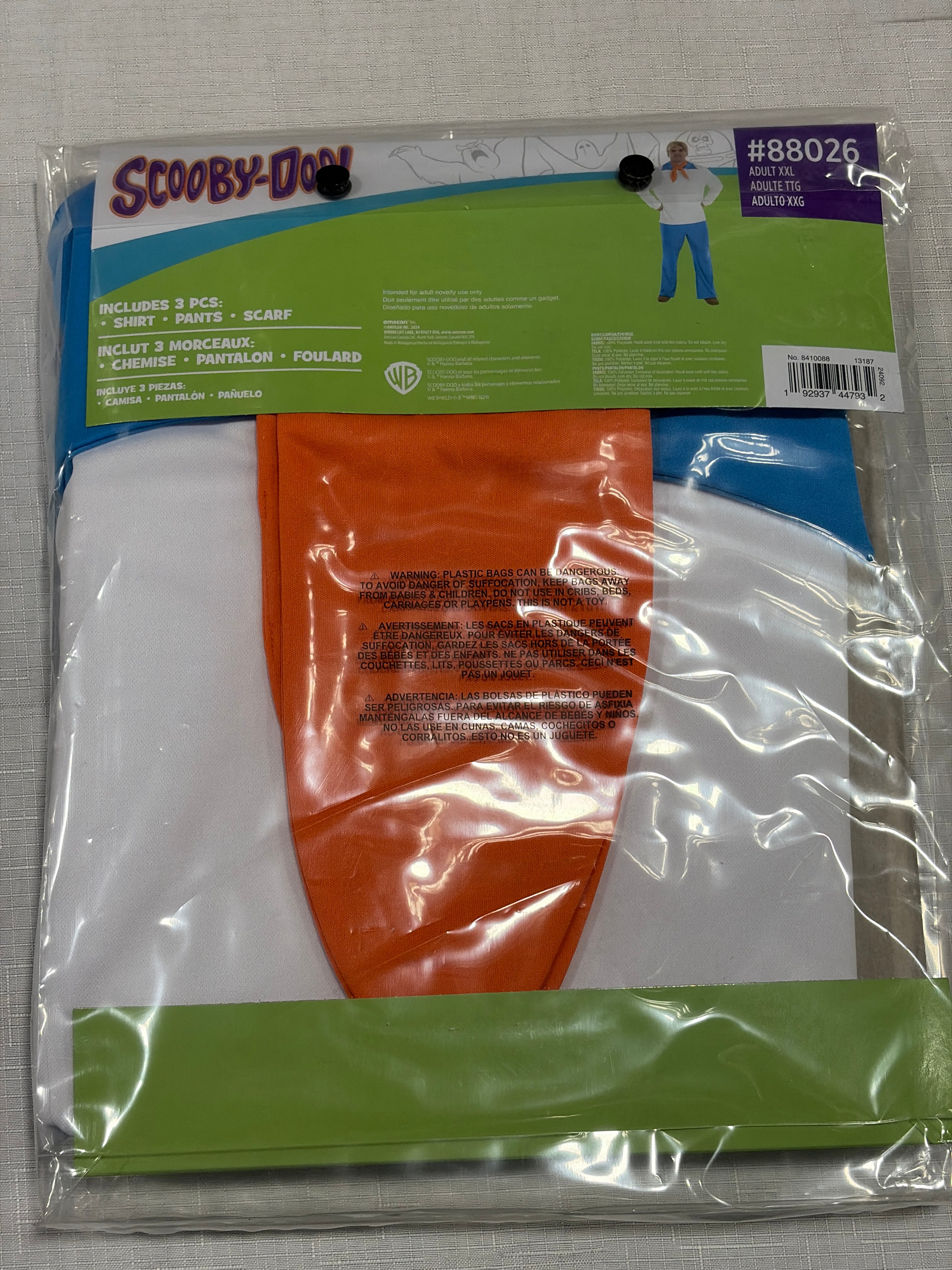 Classic Scooby-Doo Fred Costume for Adults