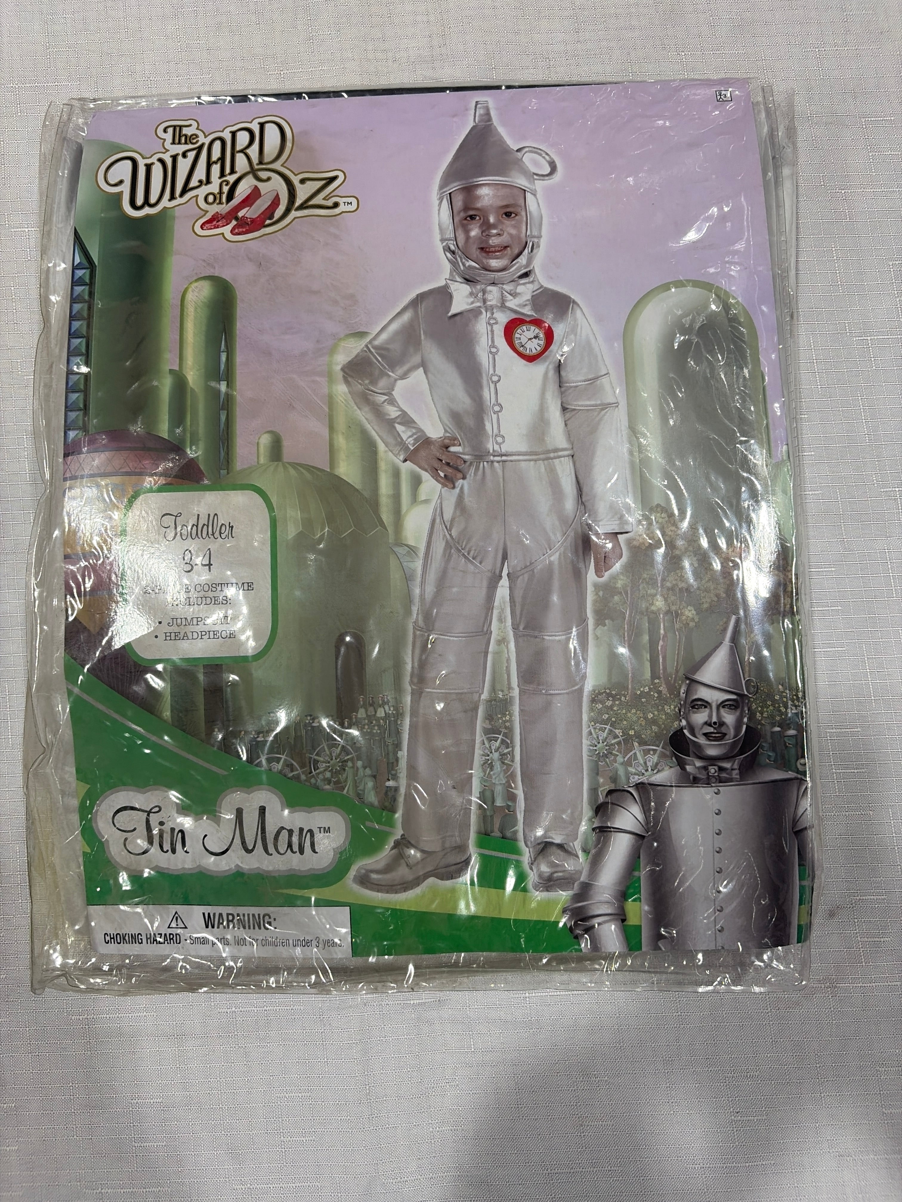 Boys Wizard of Oz Tin Man Halloween Costume