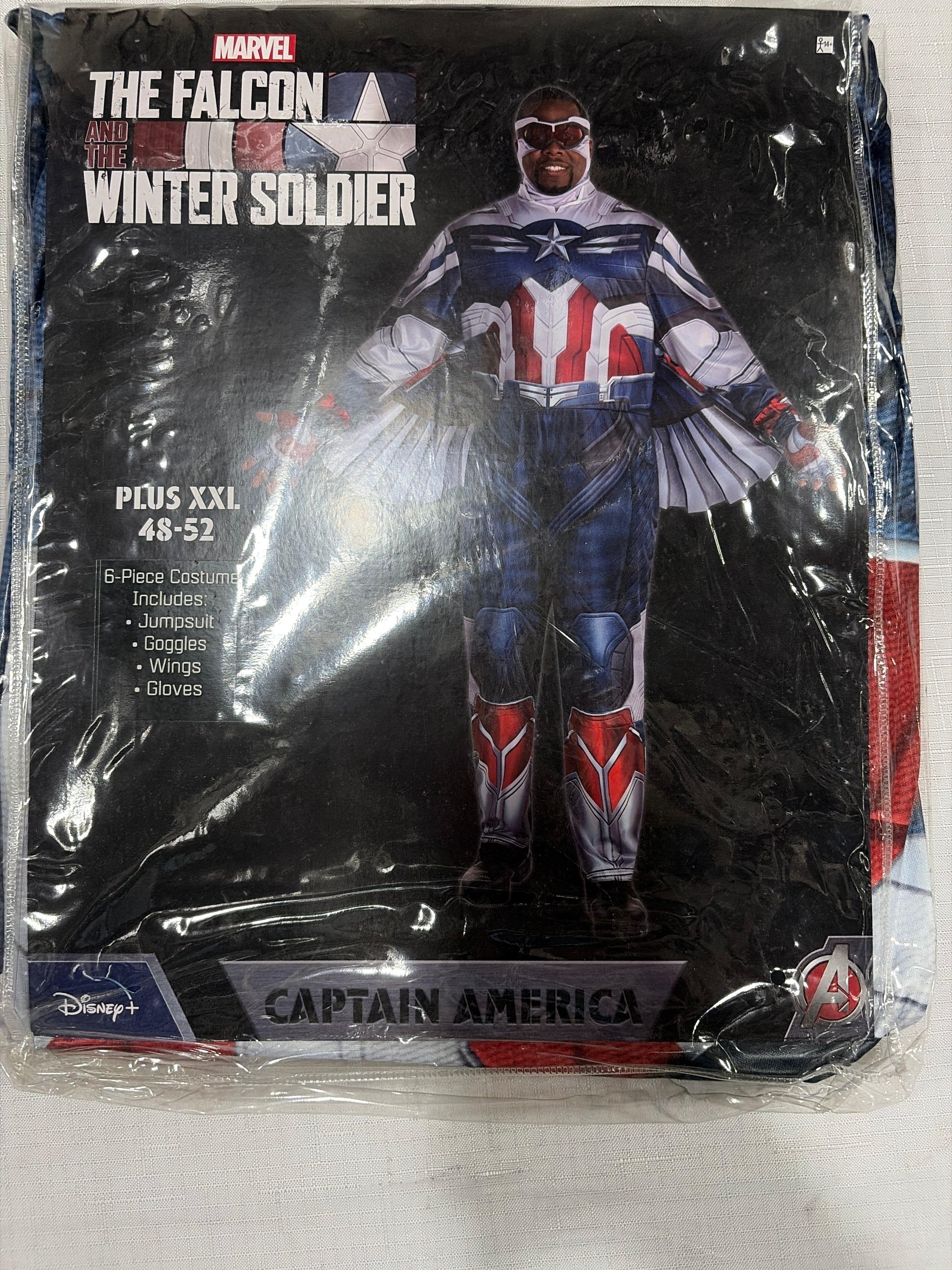 Captain America Halloween Costume for Adults