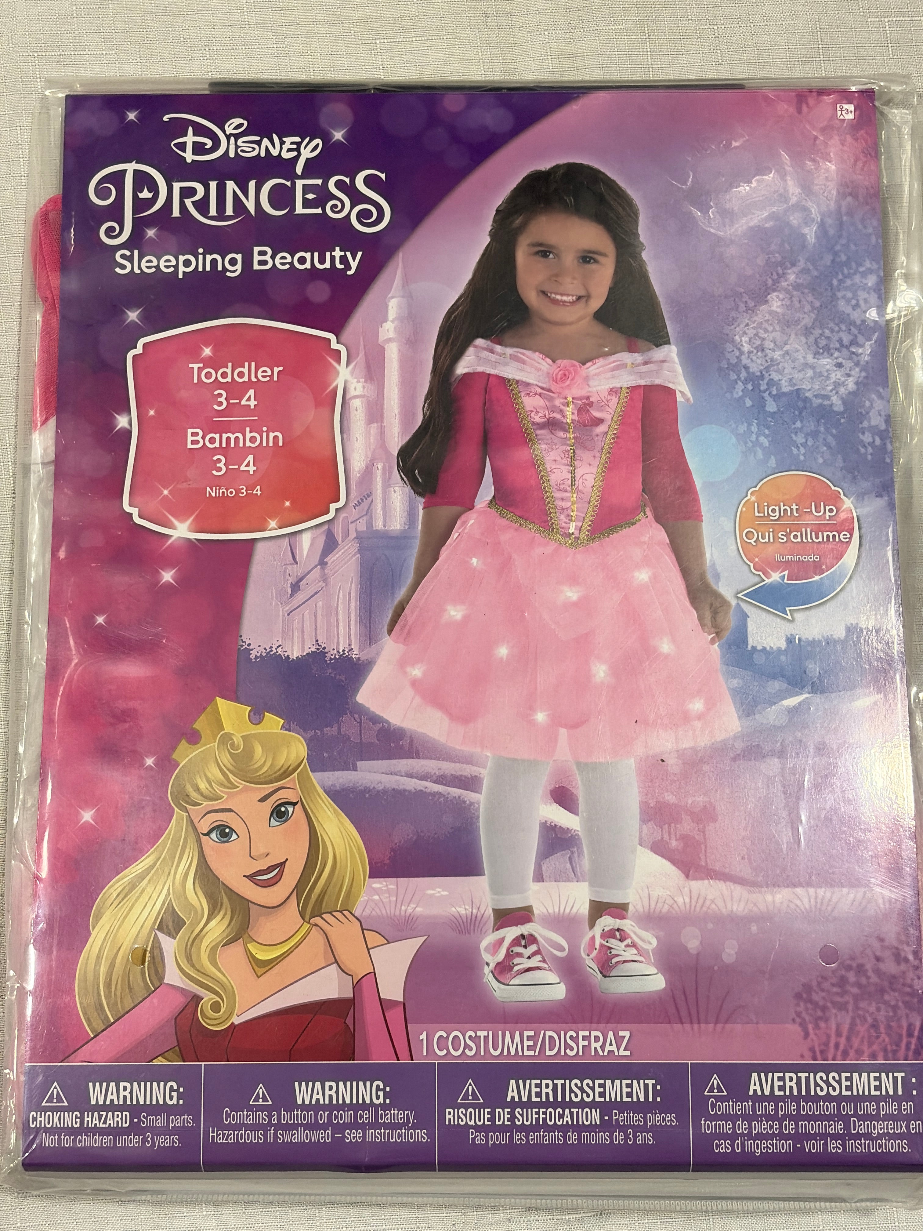 Disney Sleeping Beauty Aurora Light-Up Princess Dress for Kids