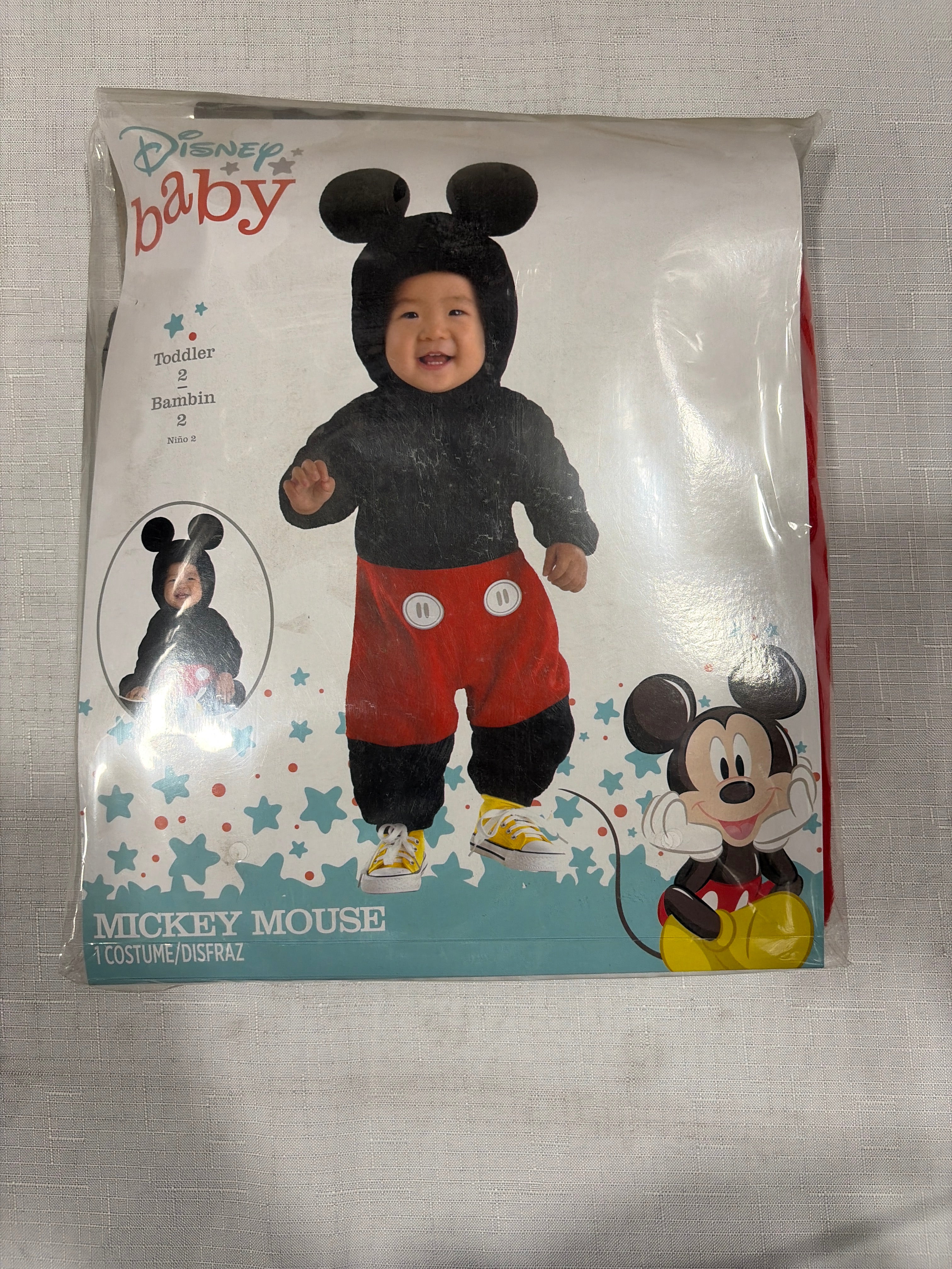 Classic Mickey Mouse Infant Costume - Toddler (2-3)