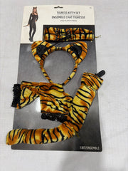 Feline Fantasy Tigress Kitty Costume Set