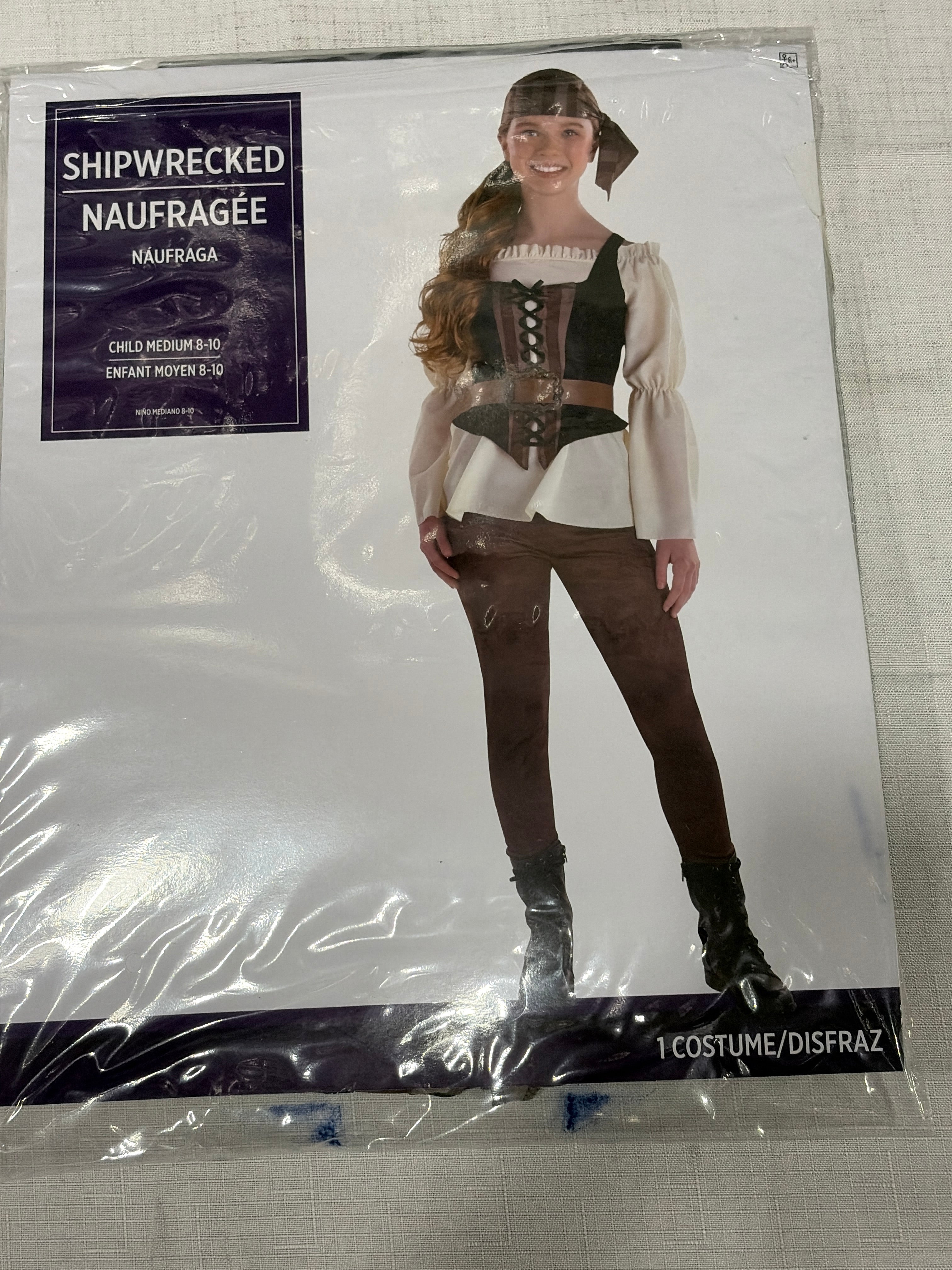Shipwrecked Pirate Girl Halloween Costume