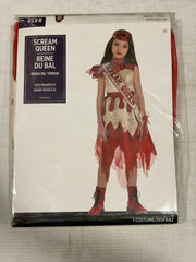 Girls Scream Queen Halloween Costume - Child M (8-10)