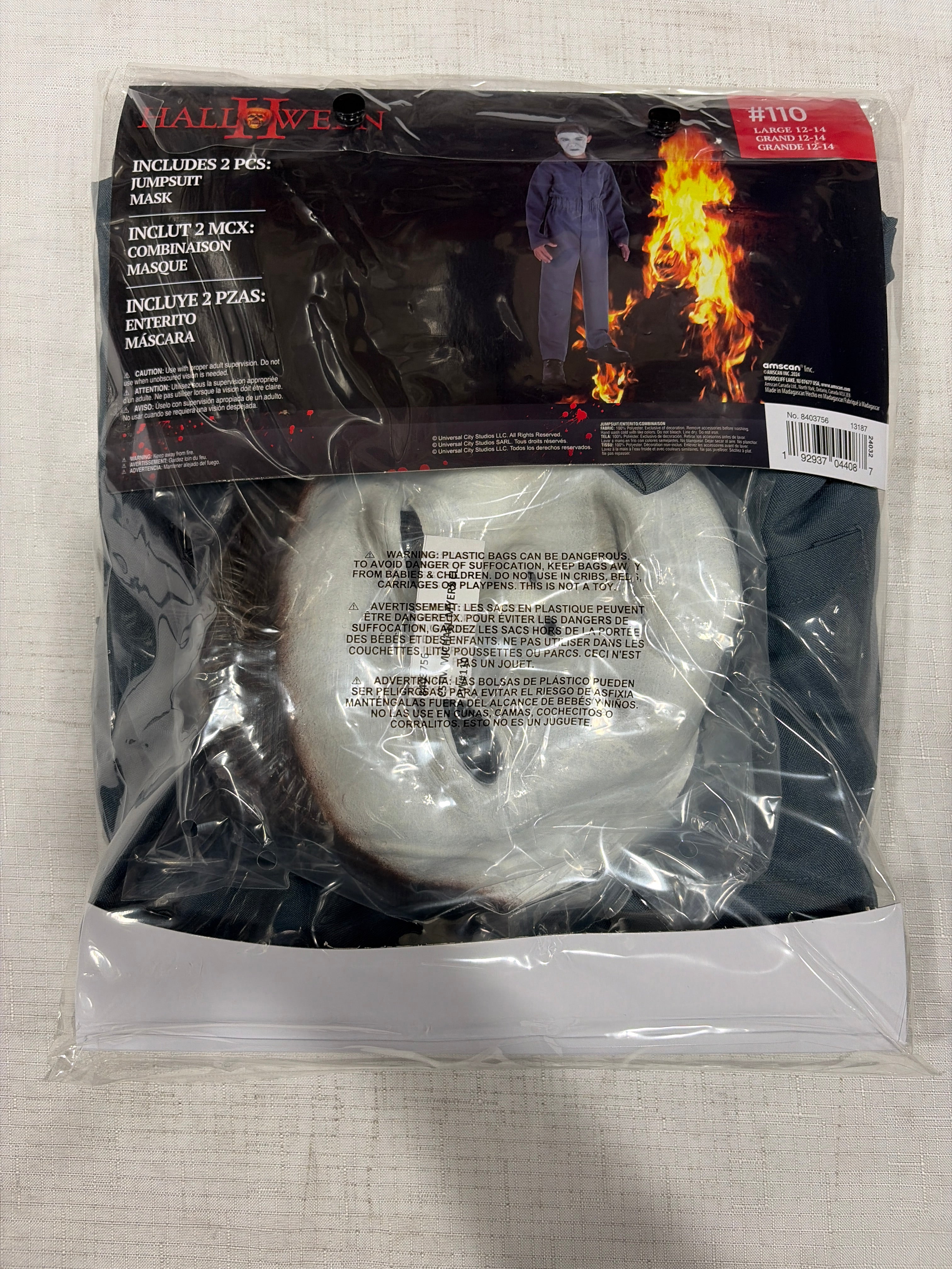 Boys Michael Myers Halloween Costume