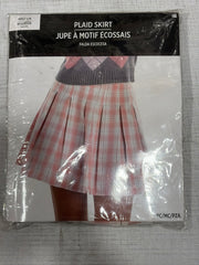 90s Plaid Mini Skirt Costume Accessory - S/M