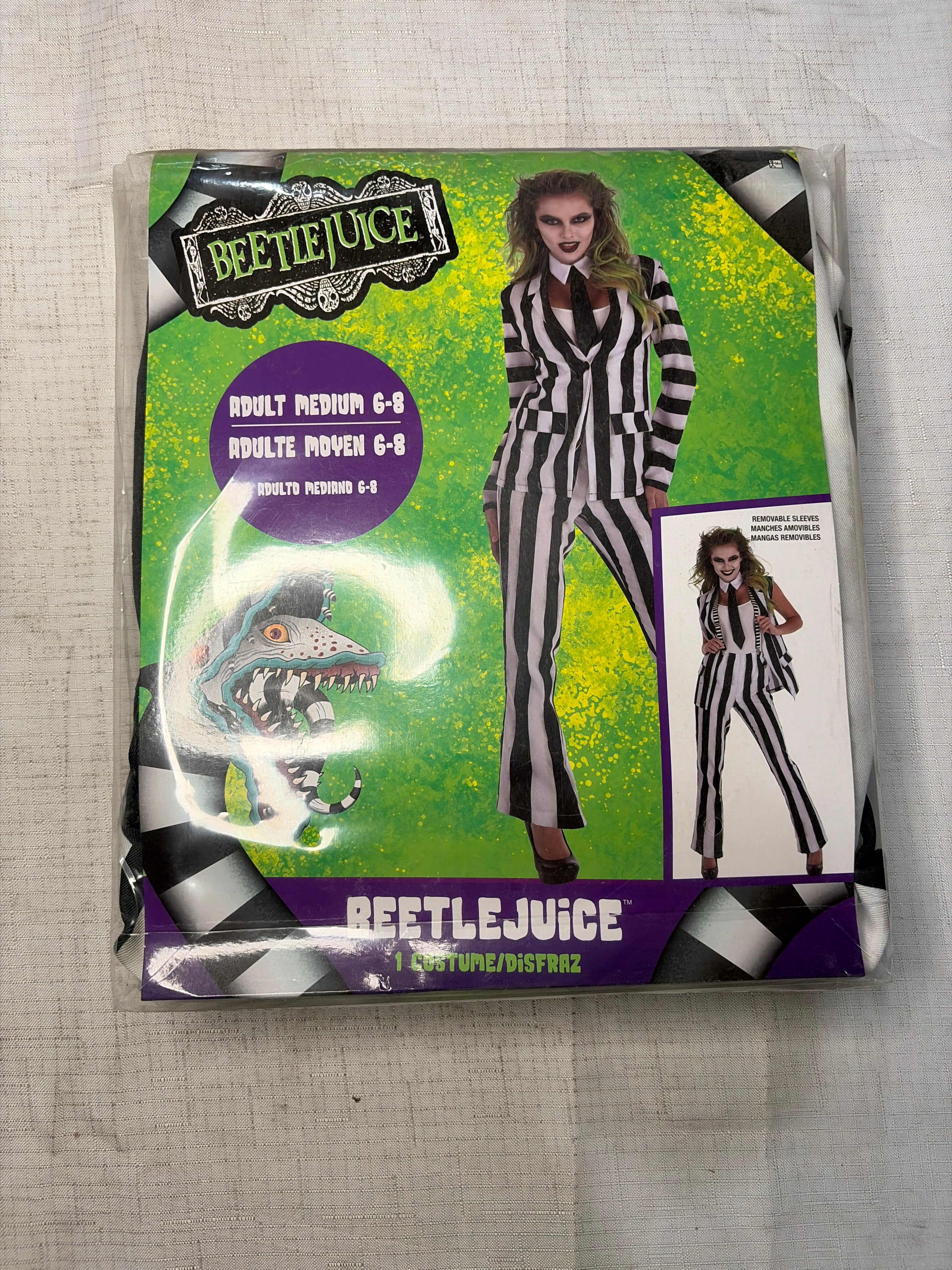 Women's Beetlejuice Costume - Medium