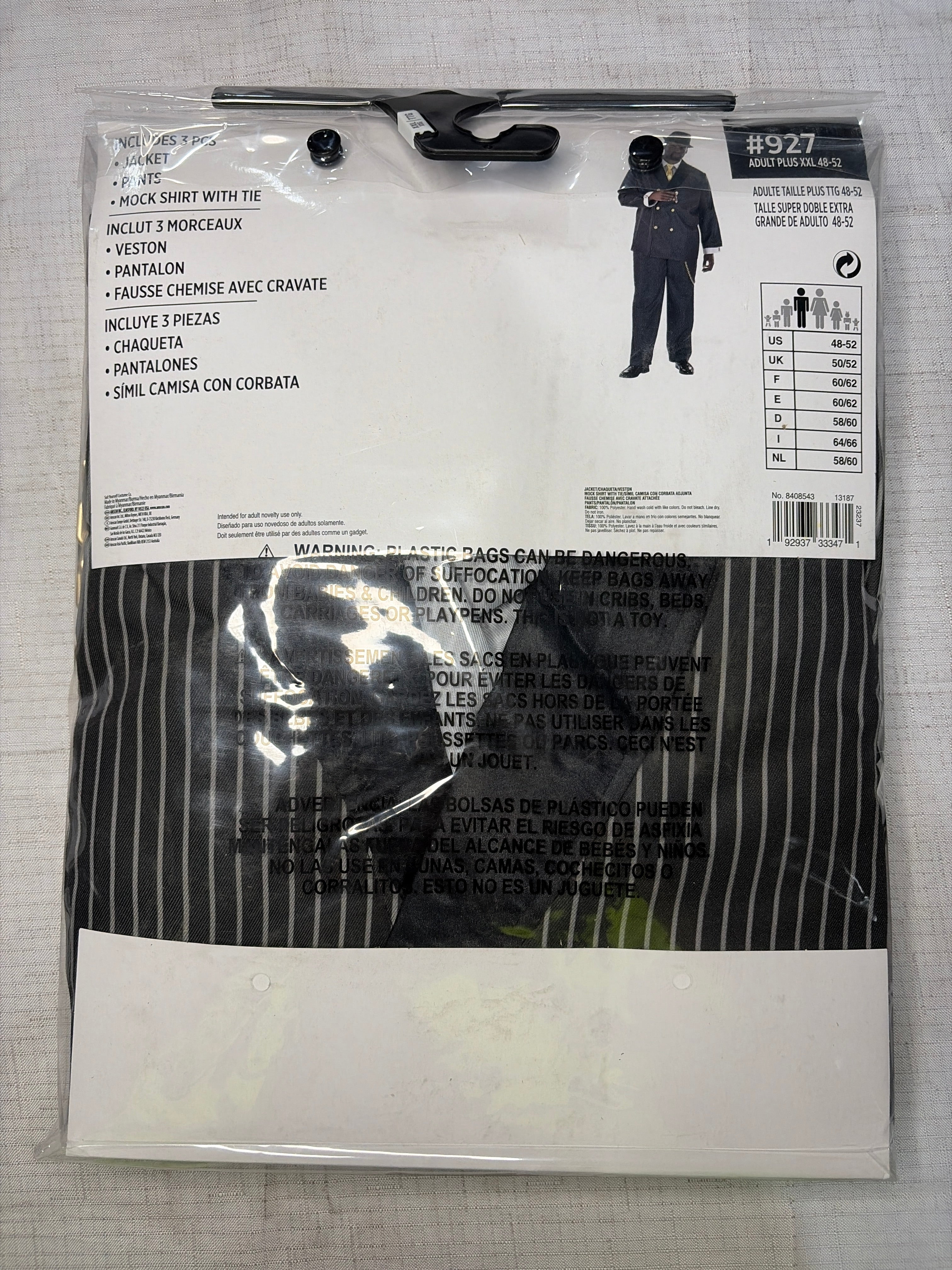 Head Honcho Men's Gangster Costume