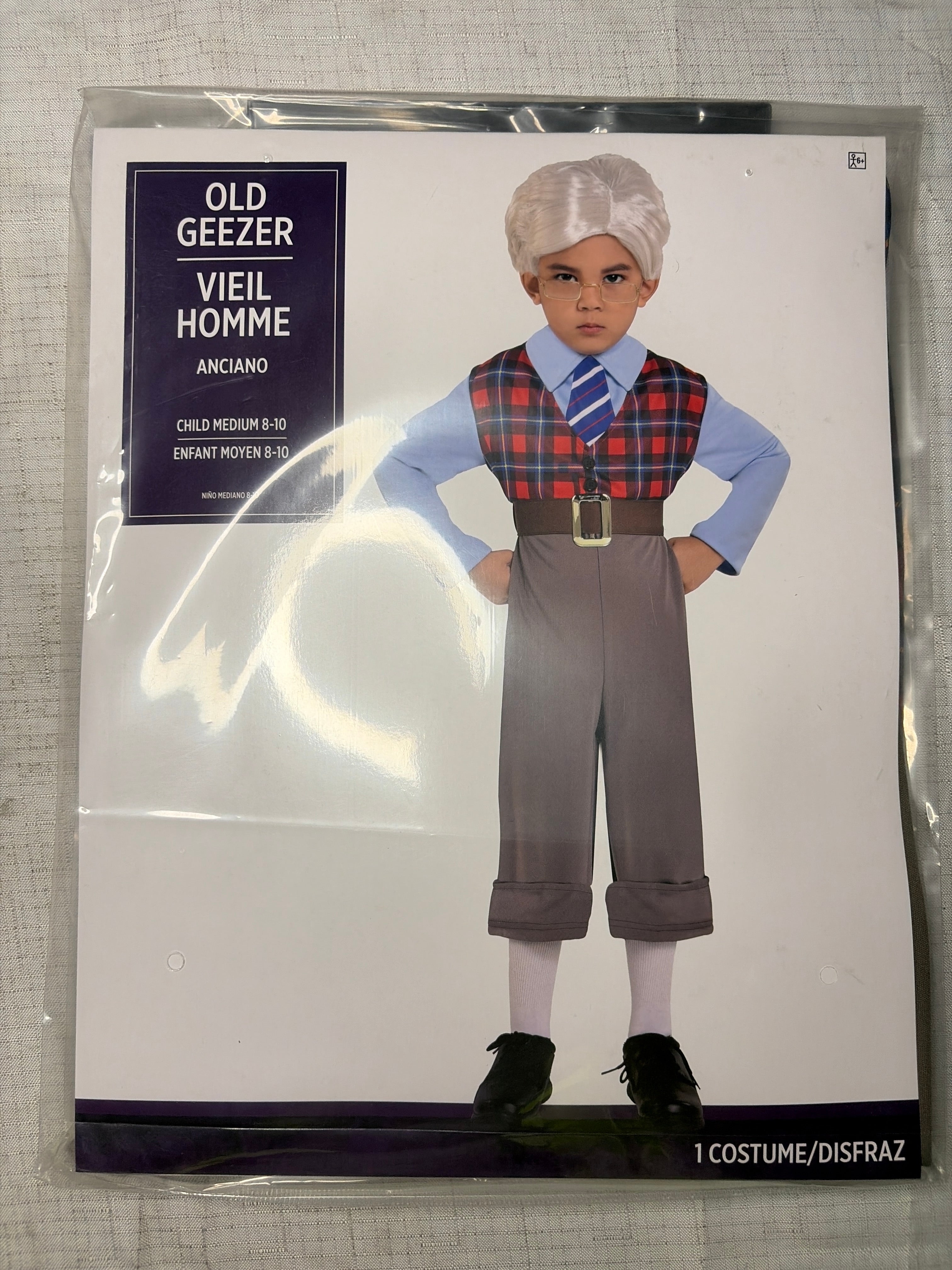 Old Geezer Boy Costume for Kids