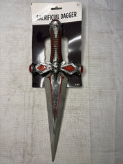 Sacrificial Dagger Prop with Faux Ruby Trim - Halloween Costume Accessory