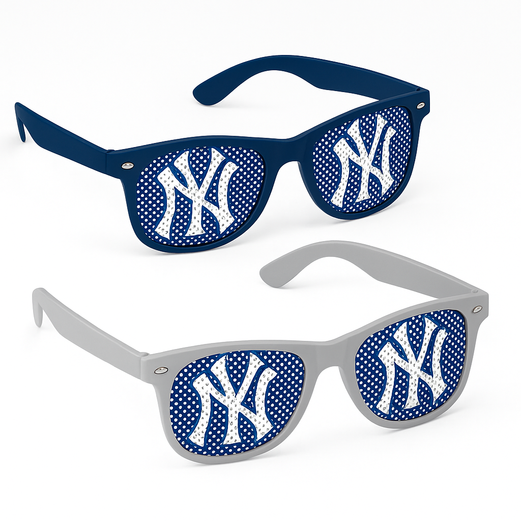 New York Yankees Printed Fan Glasses