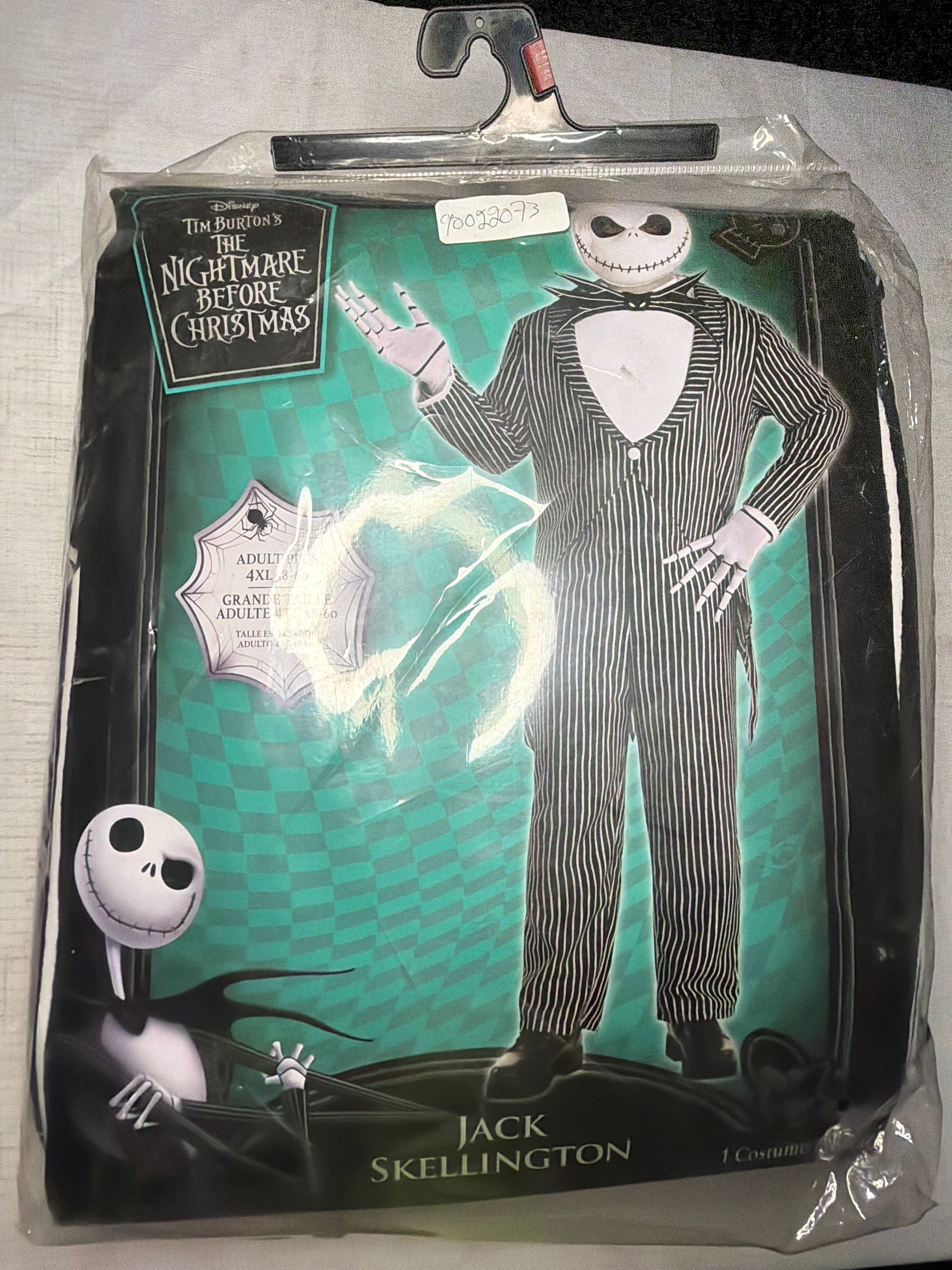 Deluxe Jack Skellington Halloween Costume - 4X