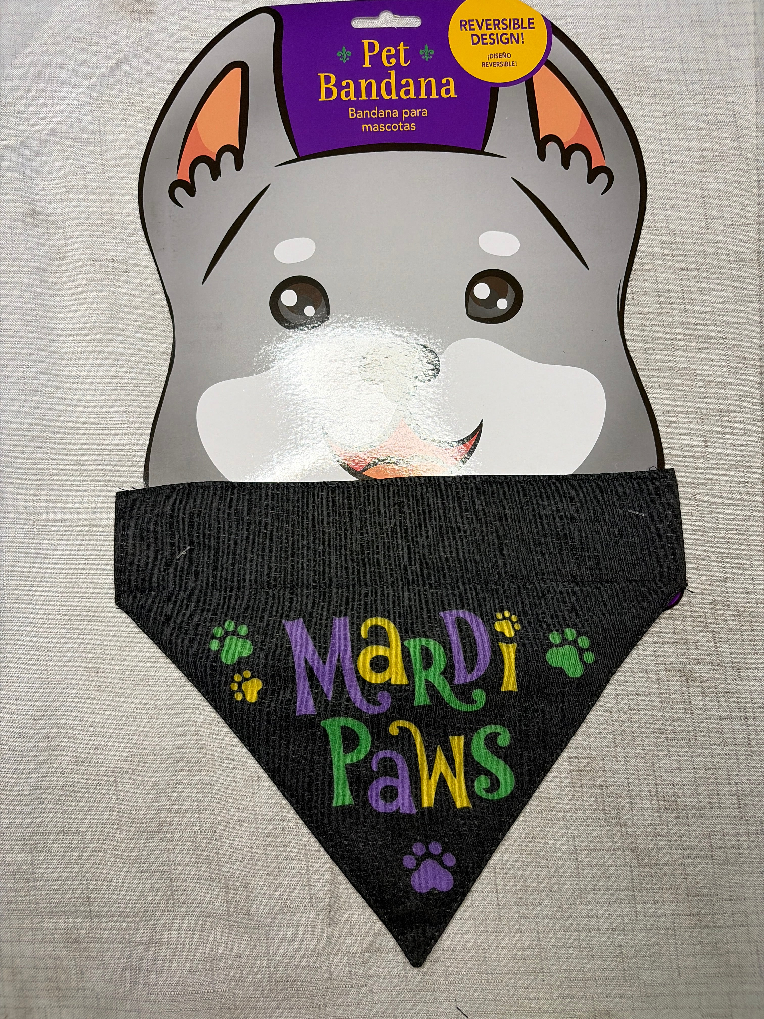 Mardi Paws Pet Bandana Set