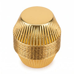 Gold Foil Cupcake Baking Cups - 24 Pack