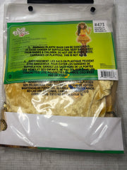 Girls' Wizard of Oz Cowardly Lion Costume with Hood & Leg Warmers - Child S (4-6)