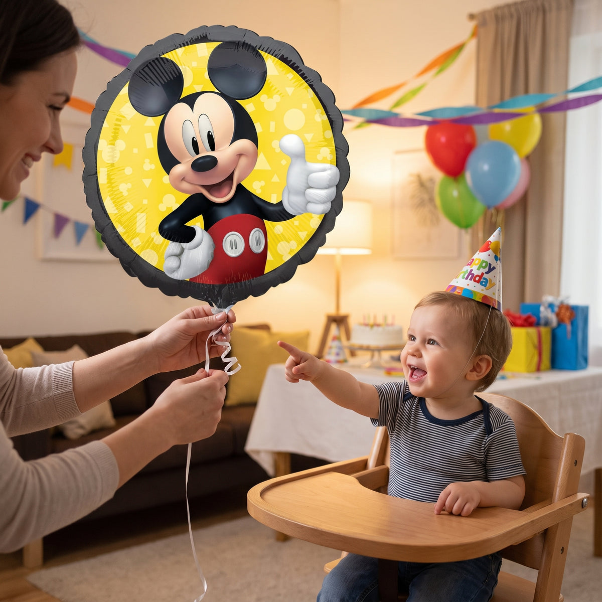 18" Mickey Mouse Foil Balloon
