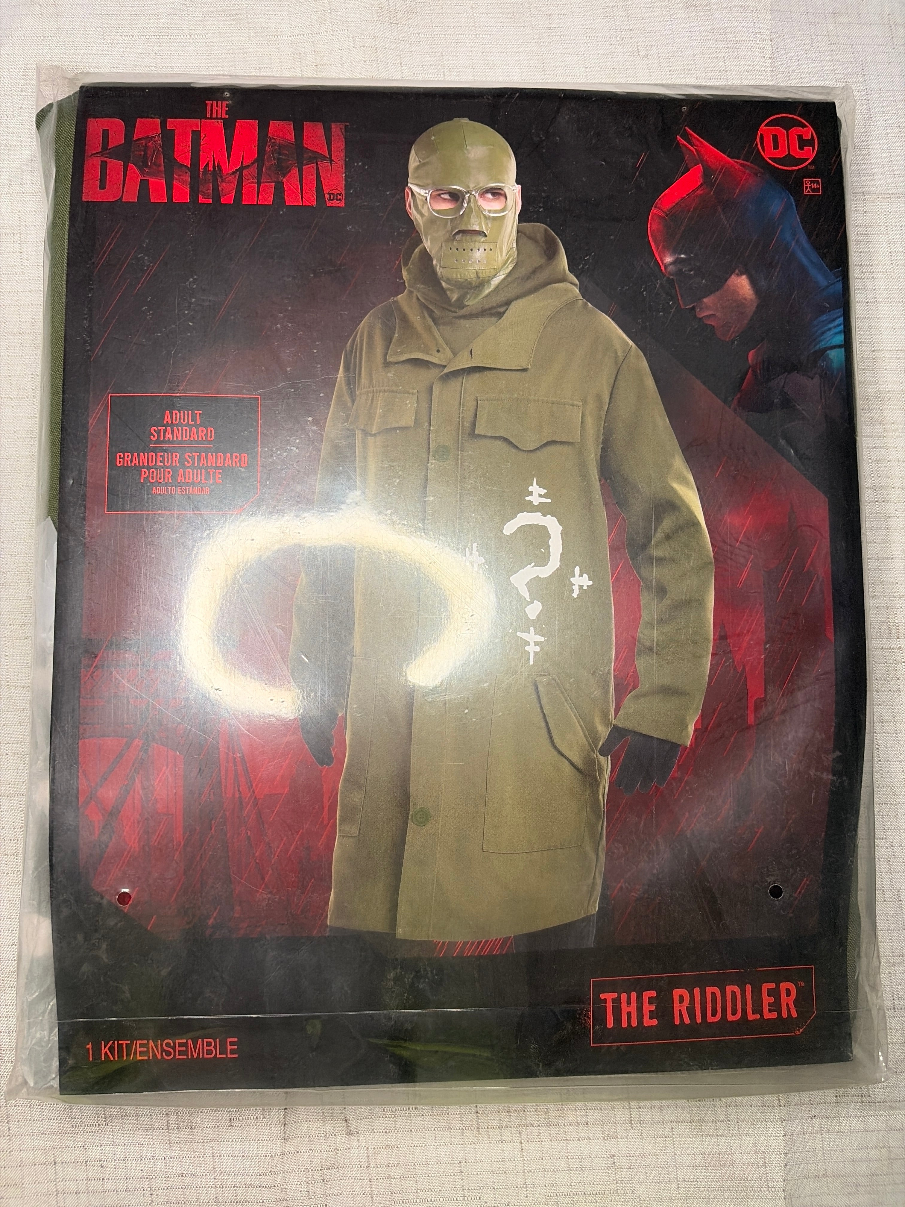 The Batman Riddler Costume Kit - Halloween Accessory Set