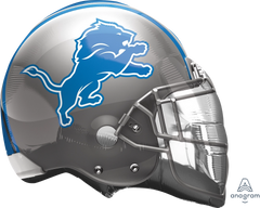 Detroit Lions Helmet Foil Super Shape Balloon - 21"