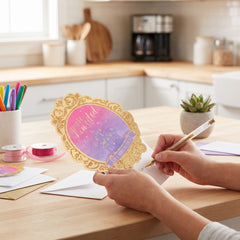 Disney Princess "Once Upon a Time" Glitter Invitations - 8 Pk
