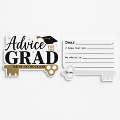 Graduation Advice Cards - "Keys to Success" Design