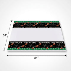 Touchdown Plastic Table Cover 54" x 84"