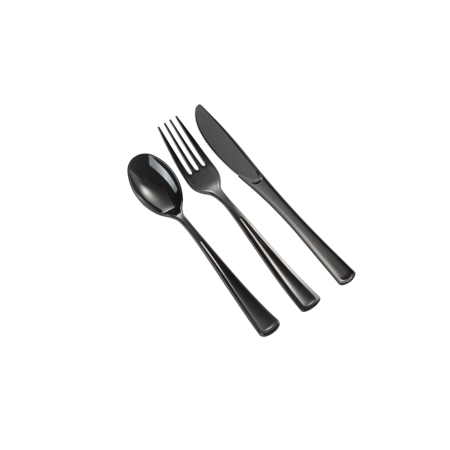 Black Cutlery Combo Pack - 24 Ct.