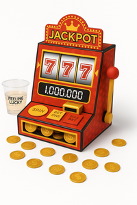 Casino Slot Machine Table Decoration Kit