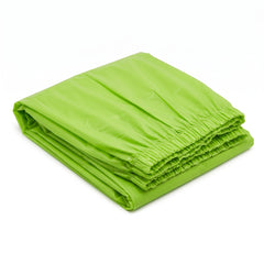 Kiwi Green Plastic Table Skirt - 54" x 126
