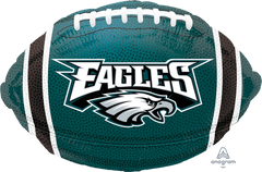 18-Inch Philadelphia Eagles Football Mylar Balloon