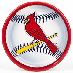 St. Louis Cardinals 9" Round Paper Plates