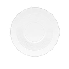 12 Oz. Clear/Silver Petal Bowls | 20 Count