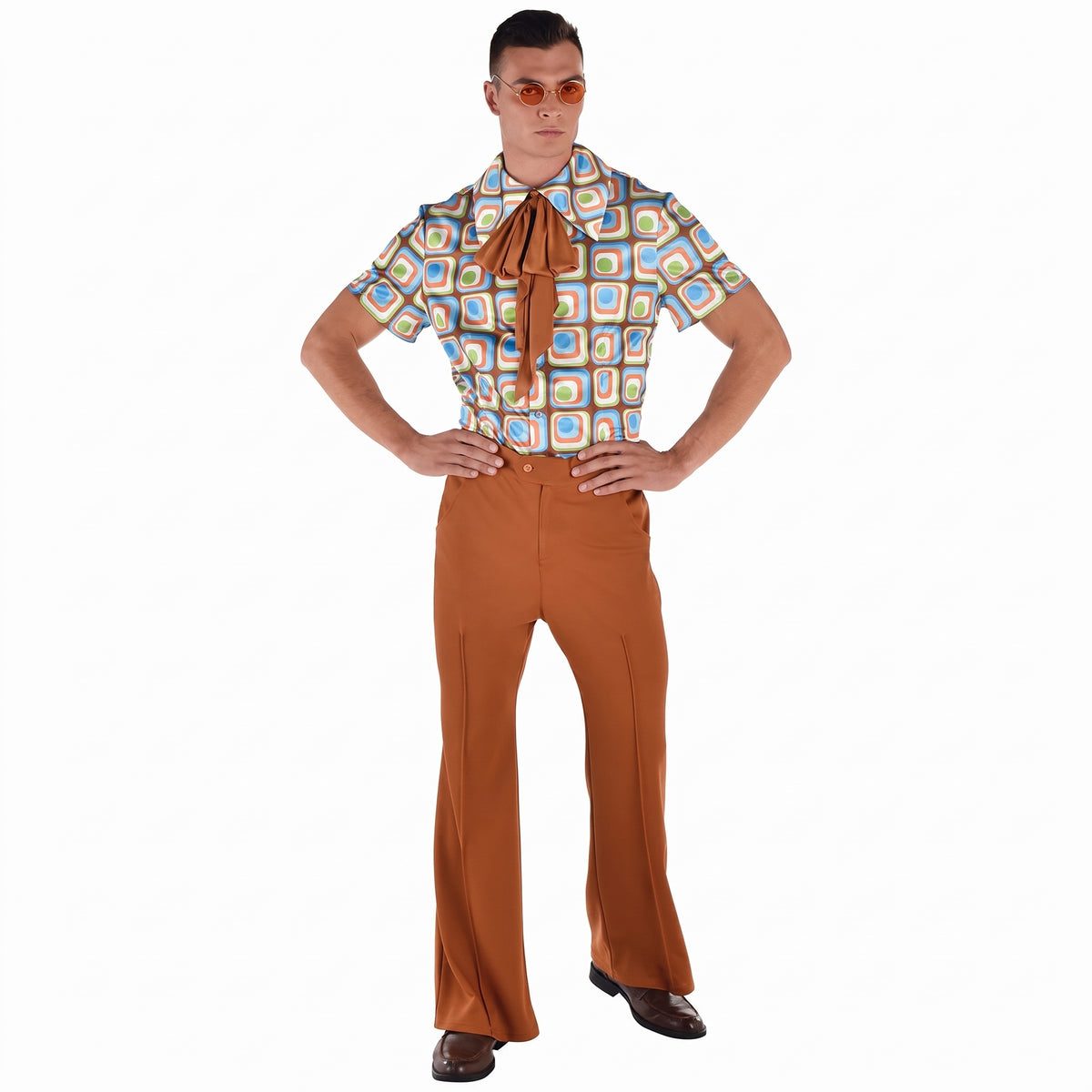 Men's 60s Groovy Costume Set - L/XL